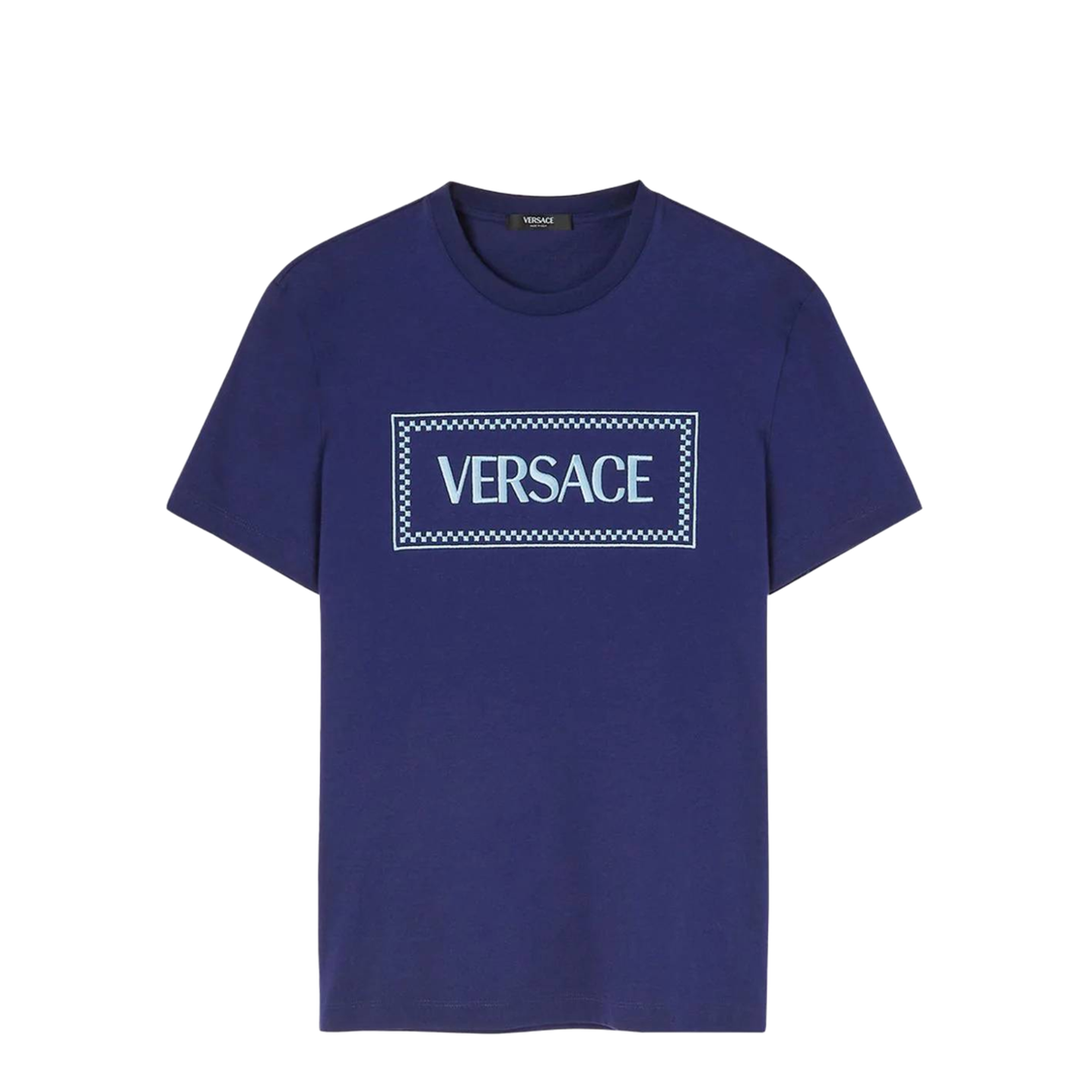 Logo-print Cotton T-shirt In Blue