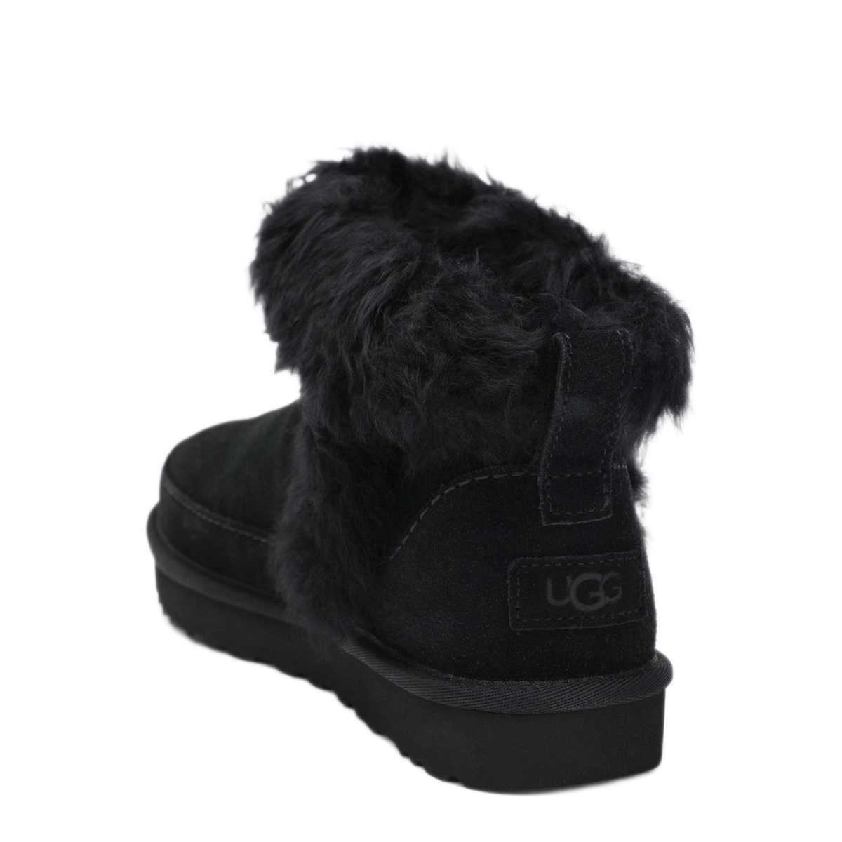 MAYFEYR - Ugg - Black Classic Ultra Mini Chalet Boots - 1173832SUEBLK