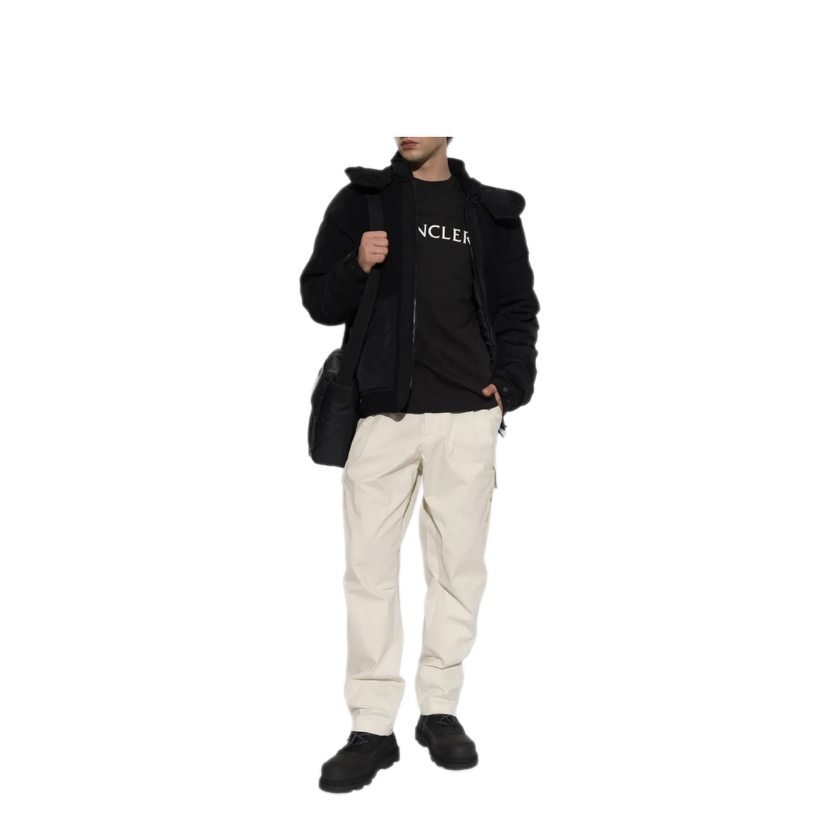 MAYFEYR - Moncler - Crew Neck T Shirt With Print - L20918C0003389B8U999