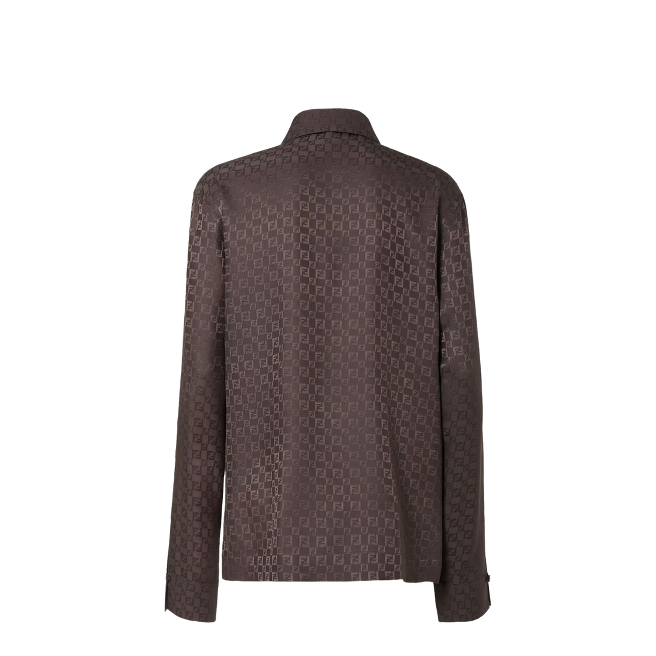 Shirt Silk Brown