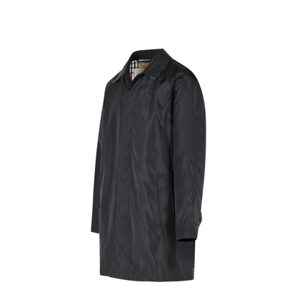 MAYFEYR - Burberry - Ridgewood Black Nylon Car Coat - 8123122