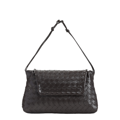 Dustbag Clutch Leather Brown