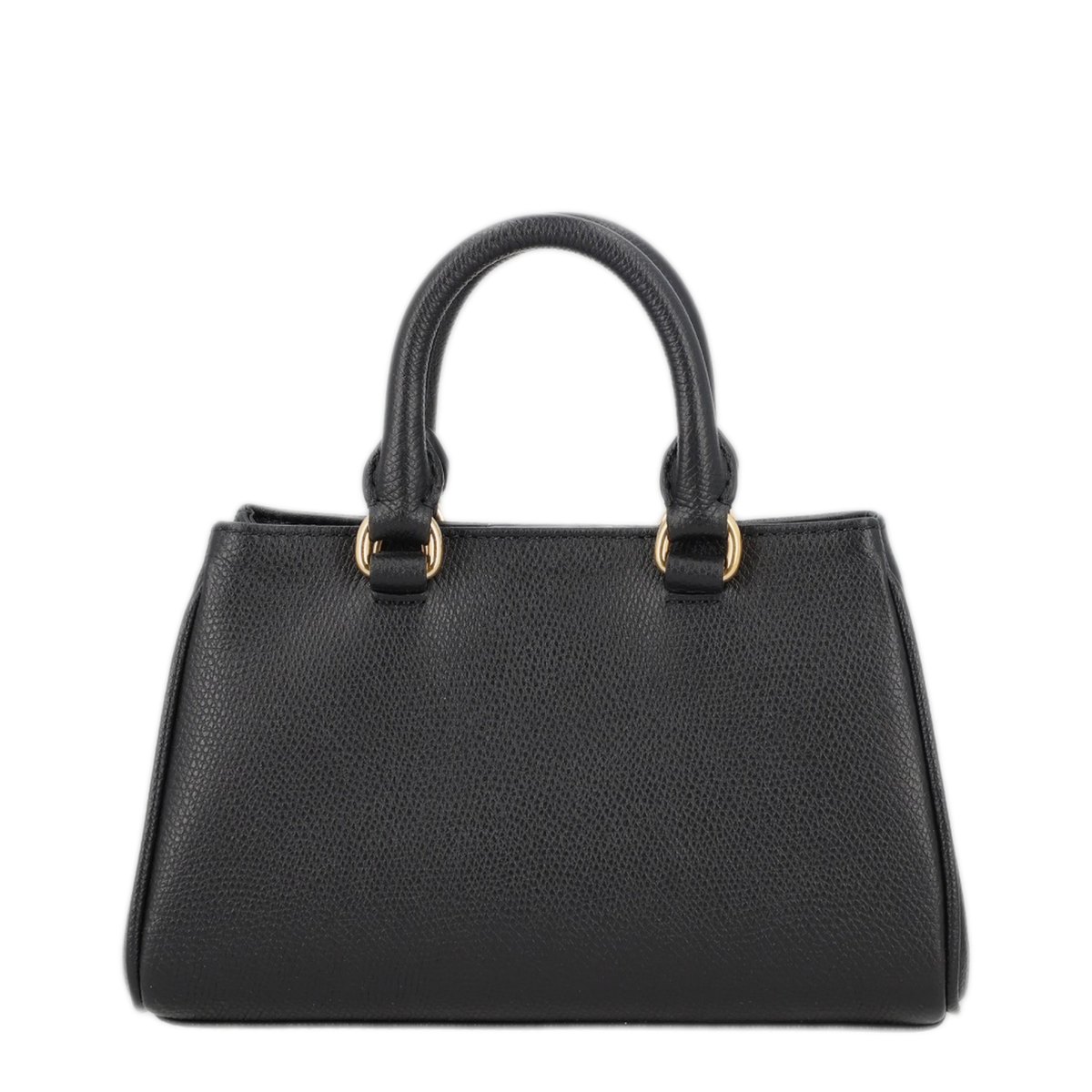 VLogo Signature Mini Calfskin Handbag - Black