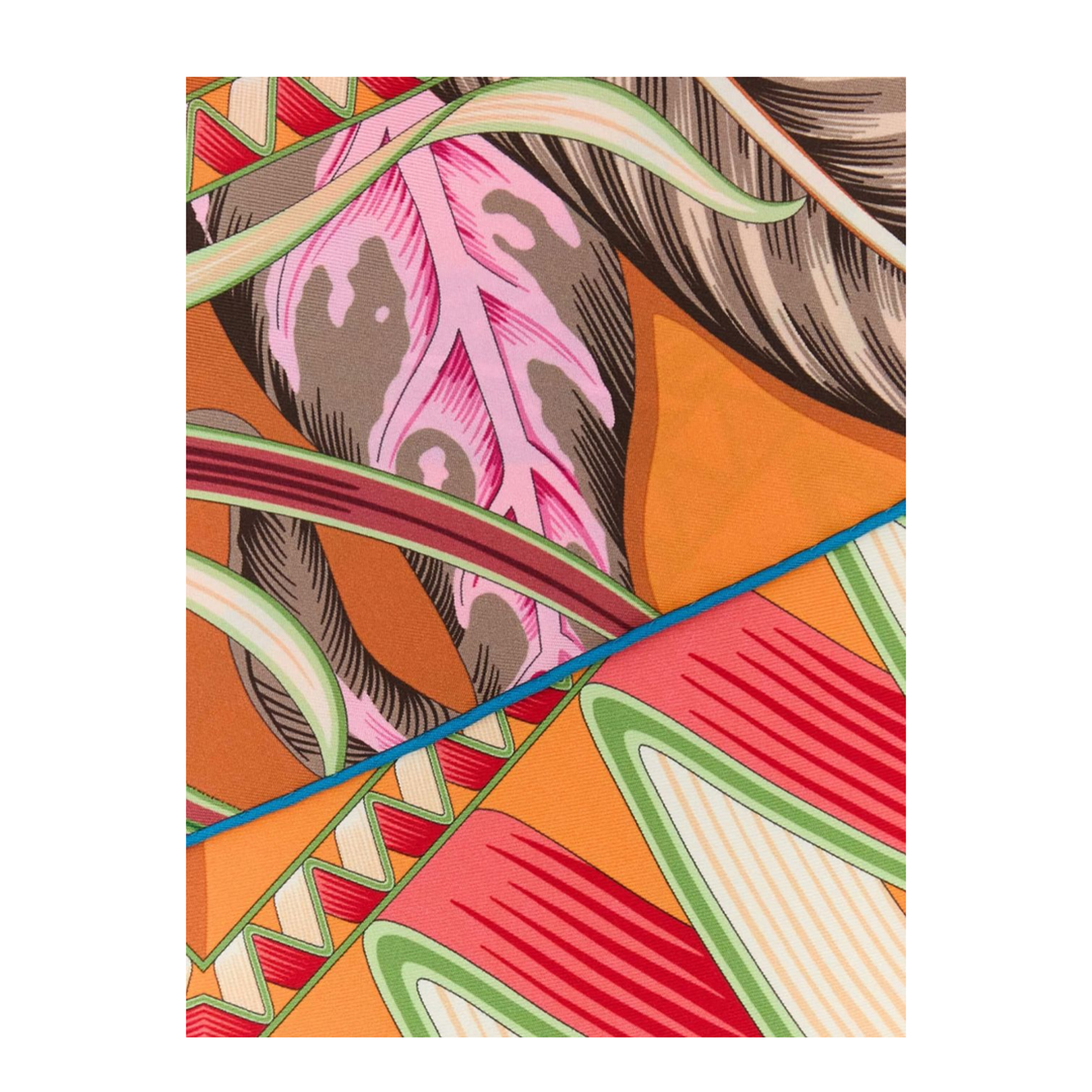 Printed Silk Foulard