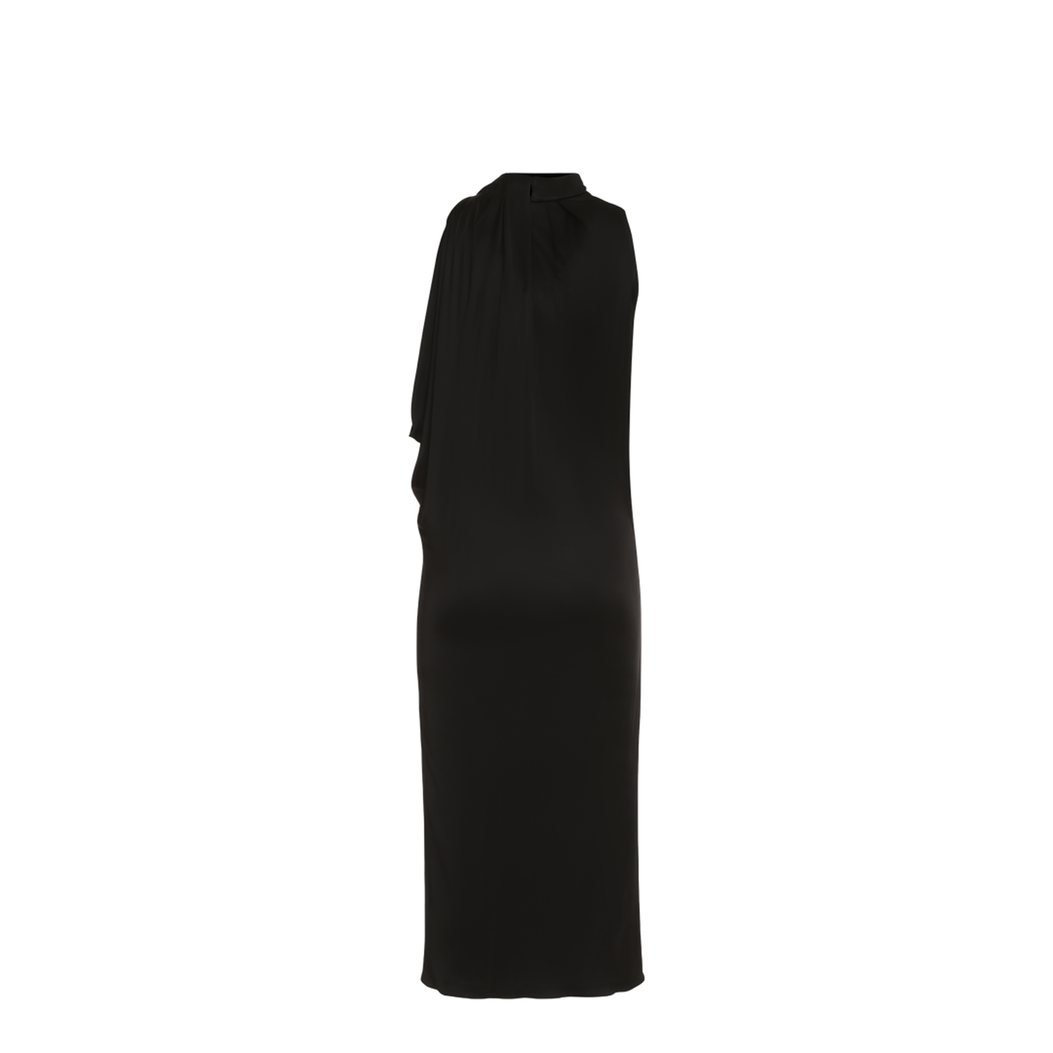 Cutout Drape Cocktail Dress