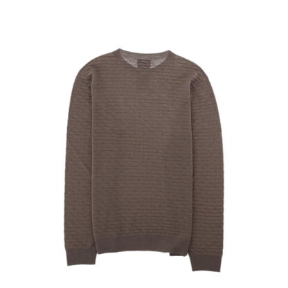 MAYFEYR - GIORGIO ARMANI - Crew Neck Sweater In Virgin Wool - GM003873AF28176U7001