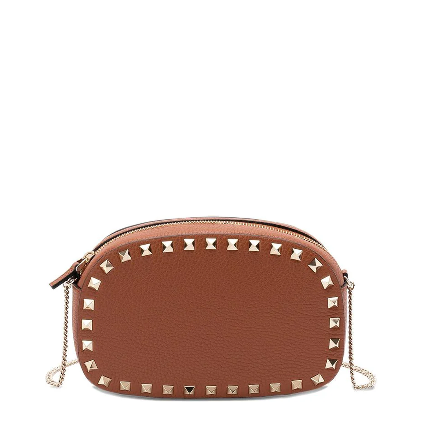 Rockstud Leather Shoulder Bag