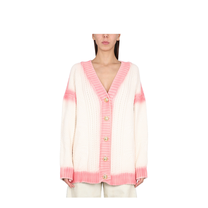 Patent Leather Effect Cardigan