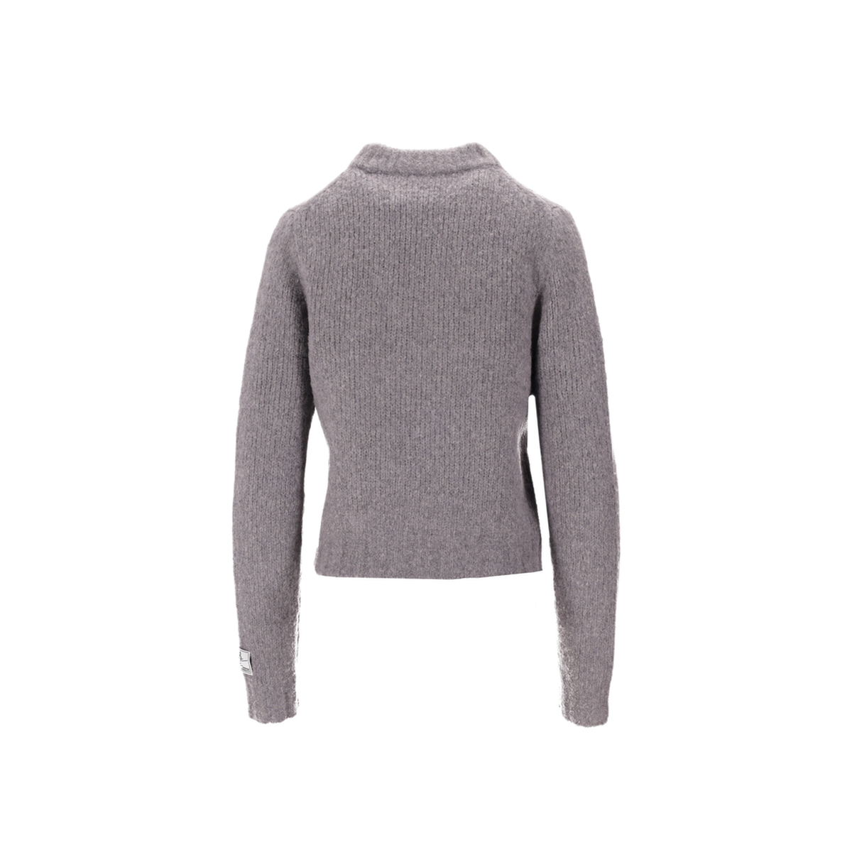 MAYFEYR - BB WALLACE - Crew Neck Sweater Grey Melange Xs - K27DAVIDGG
