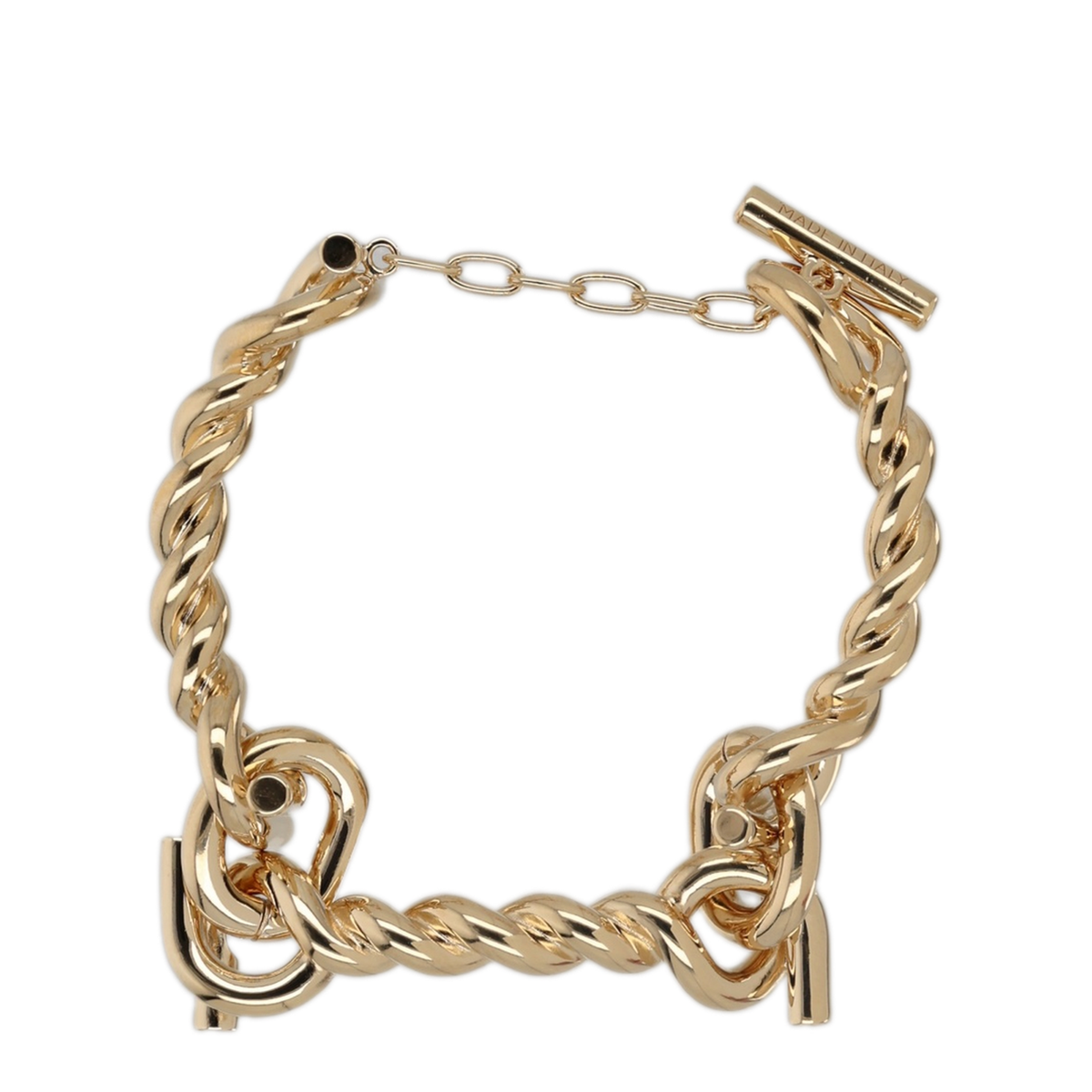 MAYFEYR - Ferragamo - Gold Brass Earrings - 795096760993001