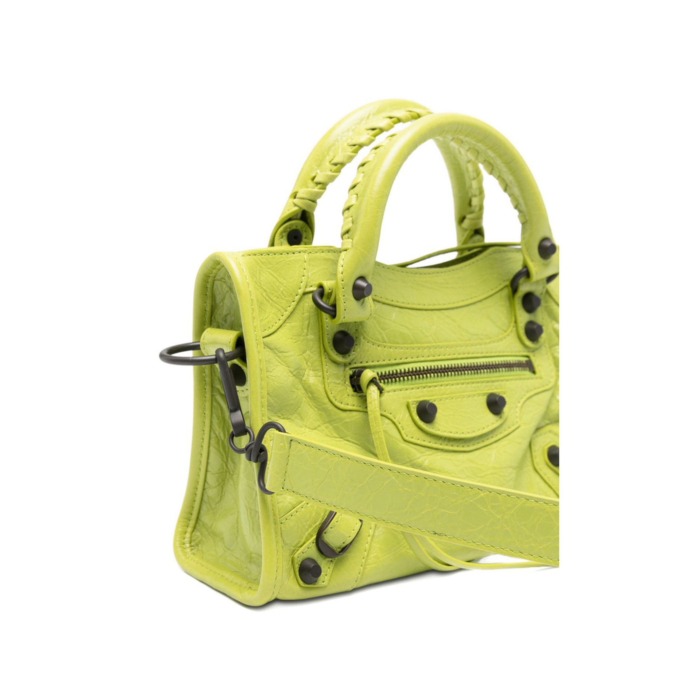 Le City Mini Lambskin Crossbody - Pistache