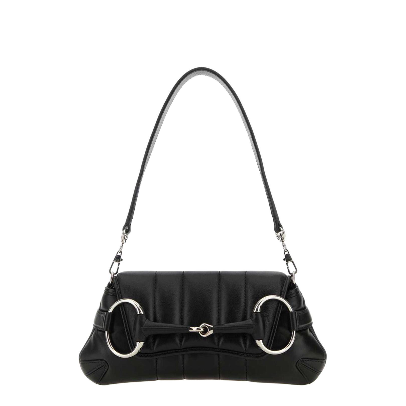 Horsebit Small Leather Shoulder Bag
