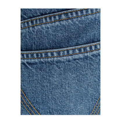 Vintage Palazzo Jeans - Dark Wash