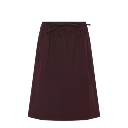 MAYFEYR - Prada - Drawstring Poplin Midi Skirt - P197ZSOOO187PF0403