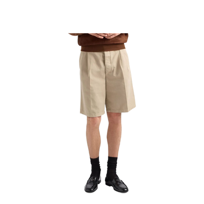 MAYFEYR - Prada - Vintage-Effect Cotton Bermudas - SPH343SOOO16FT