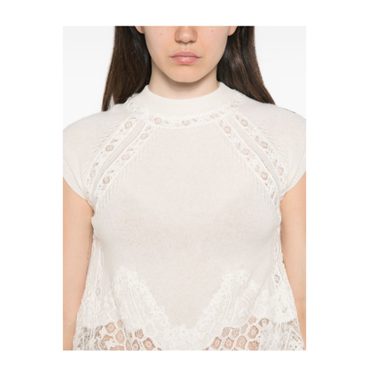 MAYFEYR - Ermanno Scervino - Top White - D495L307APTPYU14300