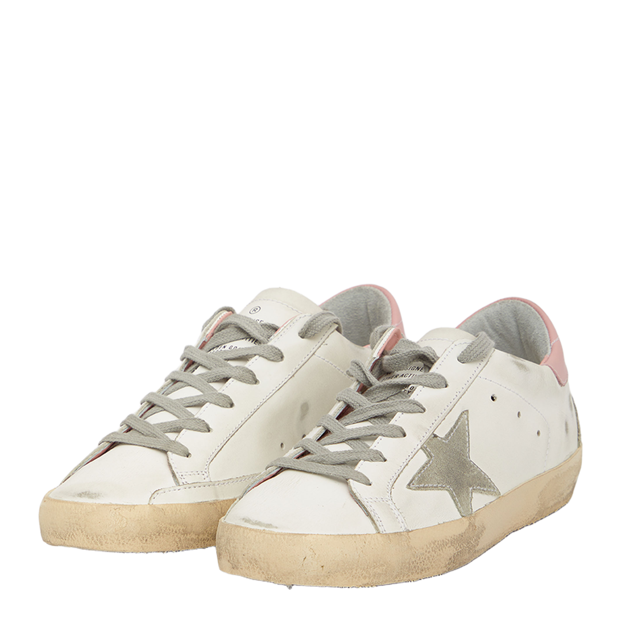 Superstar Pinktab Suede Star Sneakers