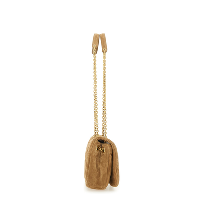 Jamie 4.3 Mini Suede Crossbody - Light Brown