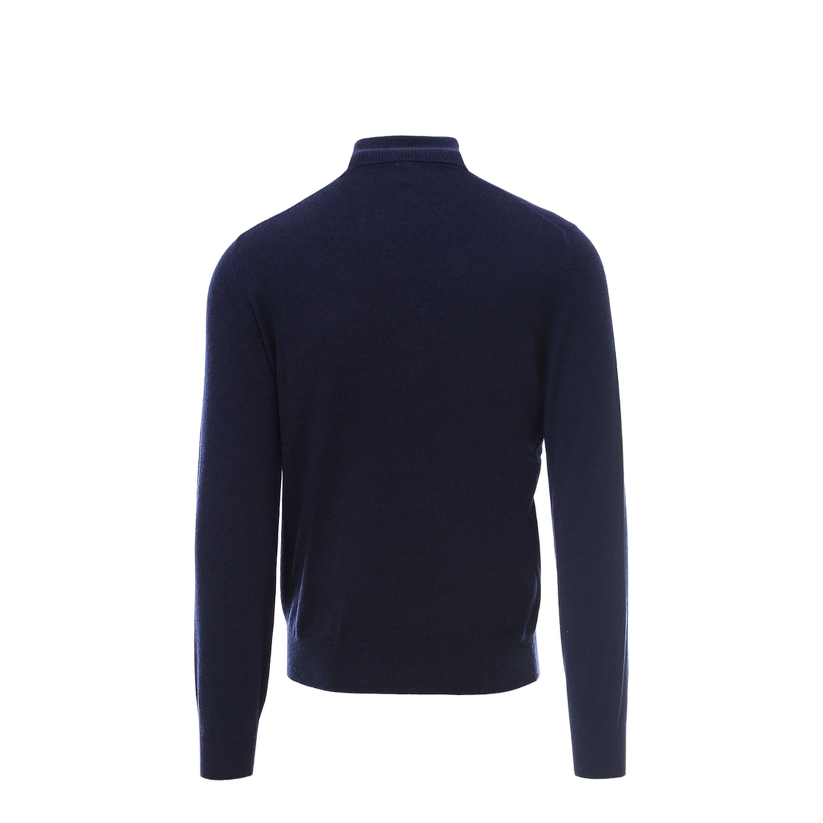 Blue Cashmere Turtleneck