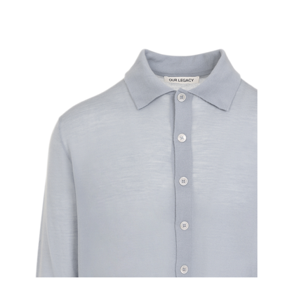 MAYFEYR - Our Legacy - Pale Blue Fall Cardigan - M4263FCCOLD