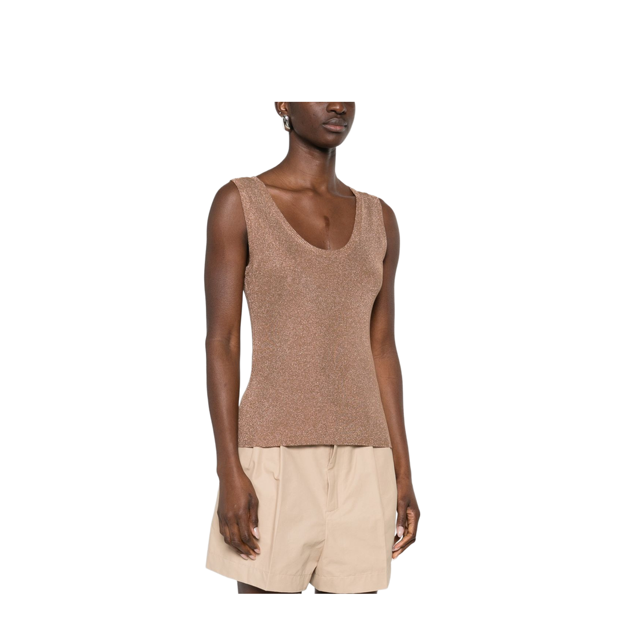 MAYFEYR - Fabiana Filippi - Top Brown - MAD266F066D9621268