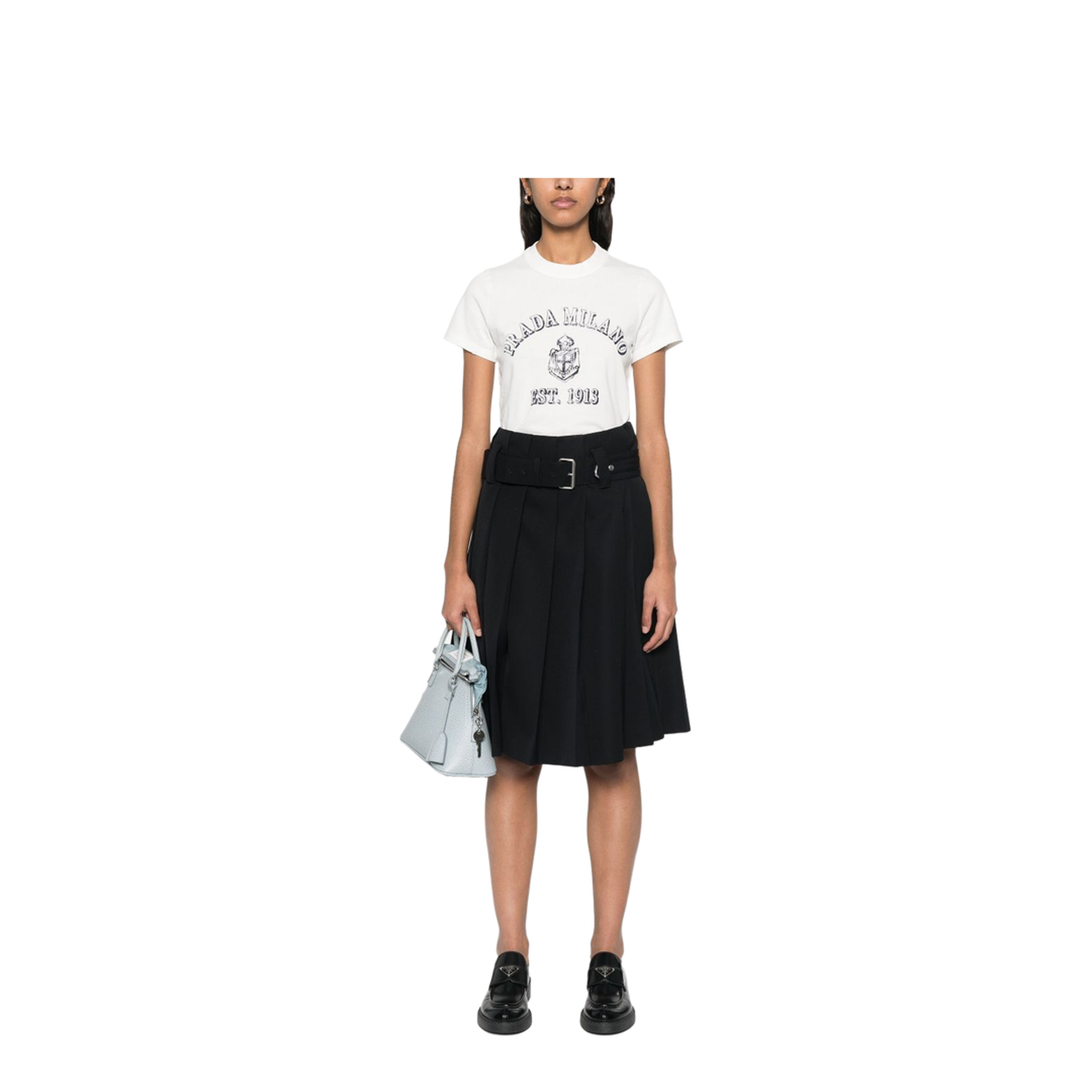 MAYFEYR - Prada - Logo Print Jersey T-Shirt - 3557BSOOO16XQ