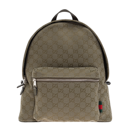 GG Canvas Medium Backpack