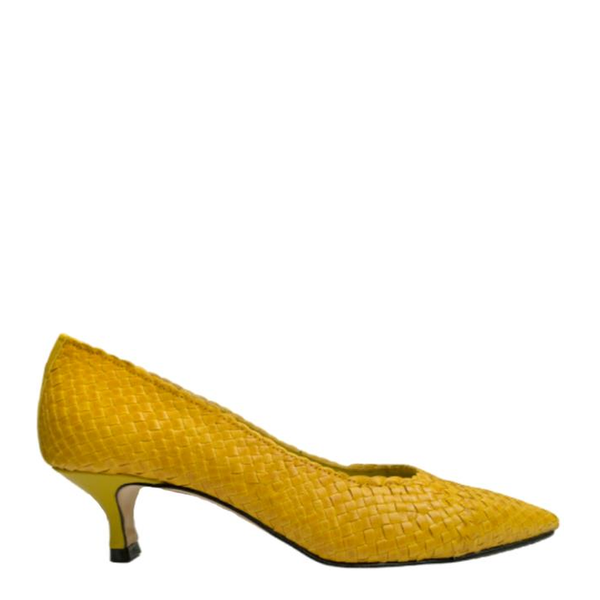 MAYFEYR - LA ROSE - Carol Woven Pumps - 7637100CAROLYELLOW
