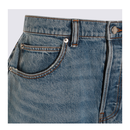 MAYFEYR - Alexander Wang - Blow Up Jeans With Logo In Strass - 4DC1264111486