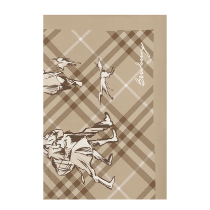 MAYFEYR - Burberry - Check Silk Twill Scarf - 8131637C5055