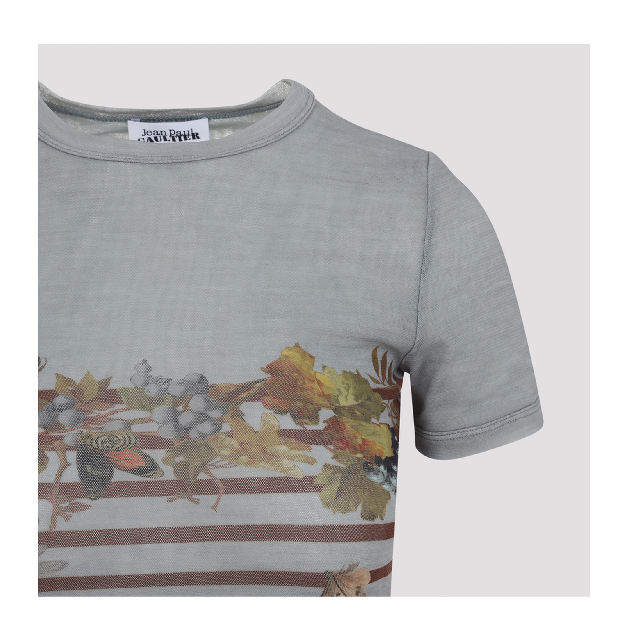 MAYFEYR - Jean Paul Gaultier - Mariniere Grape T-Shirt - 2601WTO419M014P