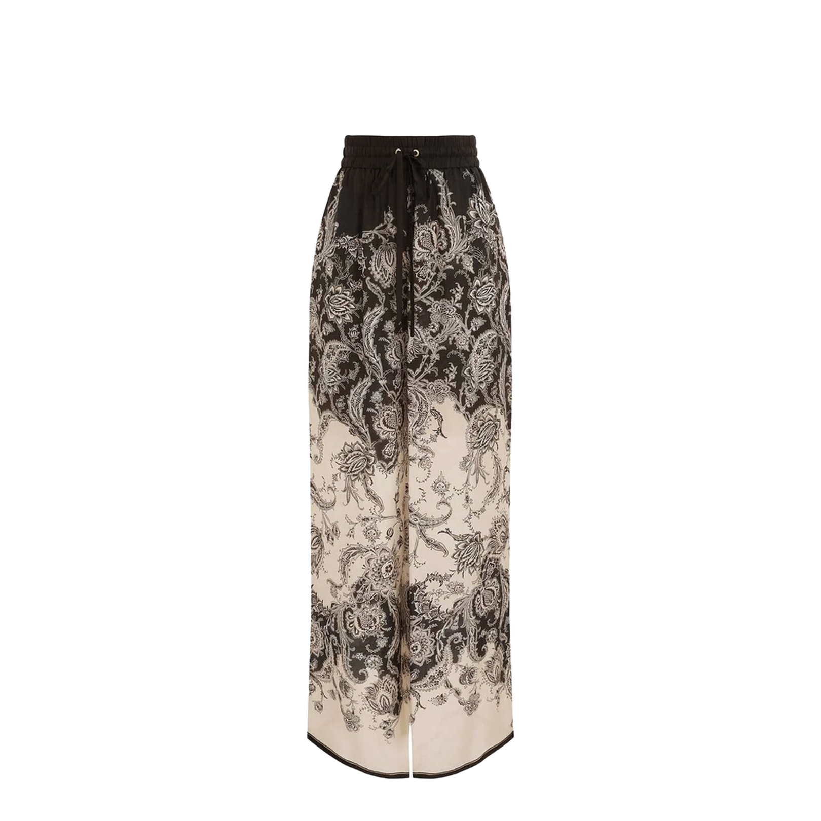 Printed silk Rhiannon pant