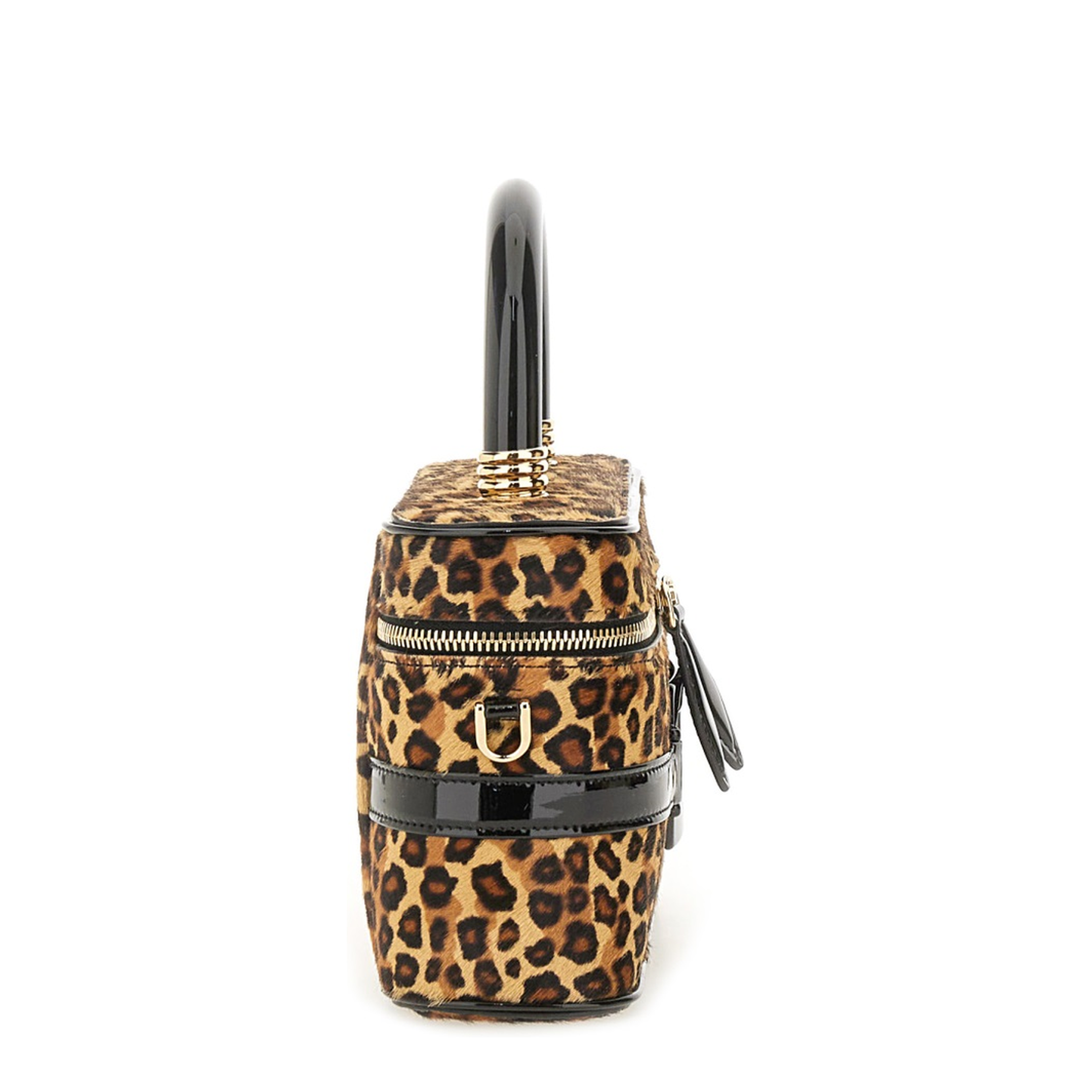 Belle Vivier Mini Haircalf Vanity Bag - Multicolor