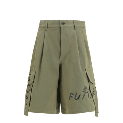 MAYFEYR - Comme Des Garcons - Cargo Shorts With Print - FQP504S26