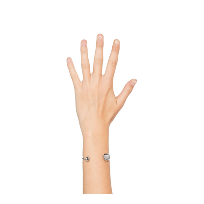 Anagram Silver Bracelet