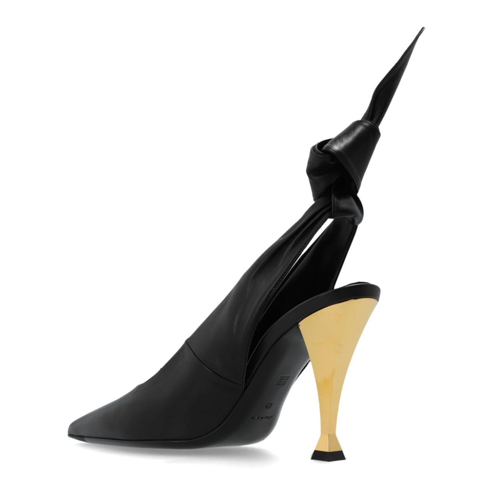 Elegant Black Slingback Pumps
