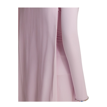 MAYFEYR - Self Portrait - Long Draped Jersey Dress - RS26505XPPINK