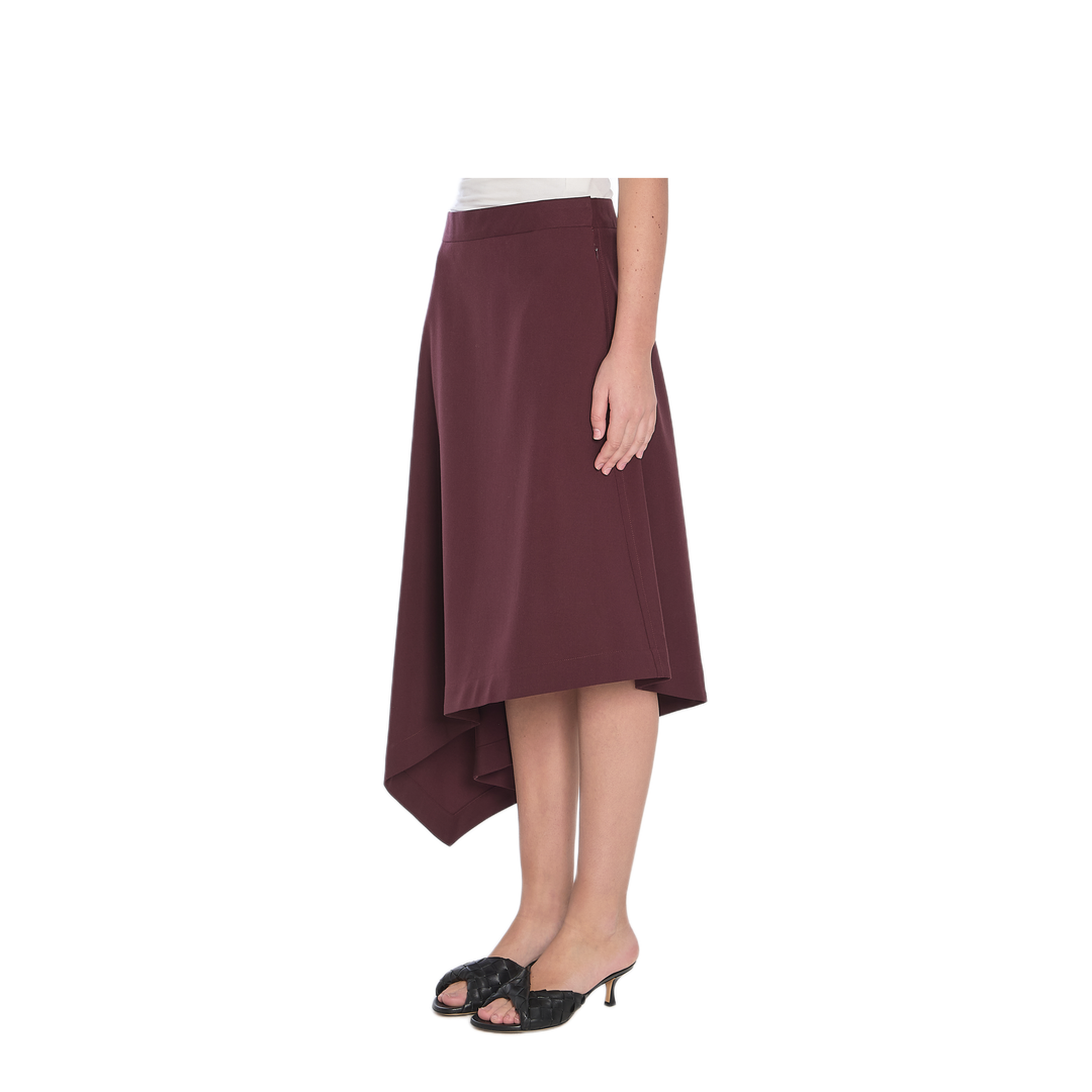 MAYFEYR - Bottega Veneta - Tailored Wool Midi Skirt - 832869V5C606840