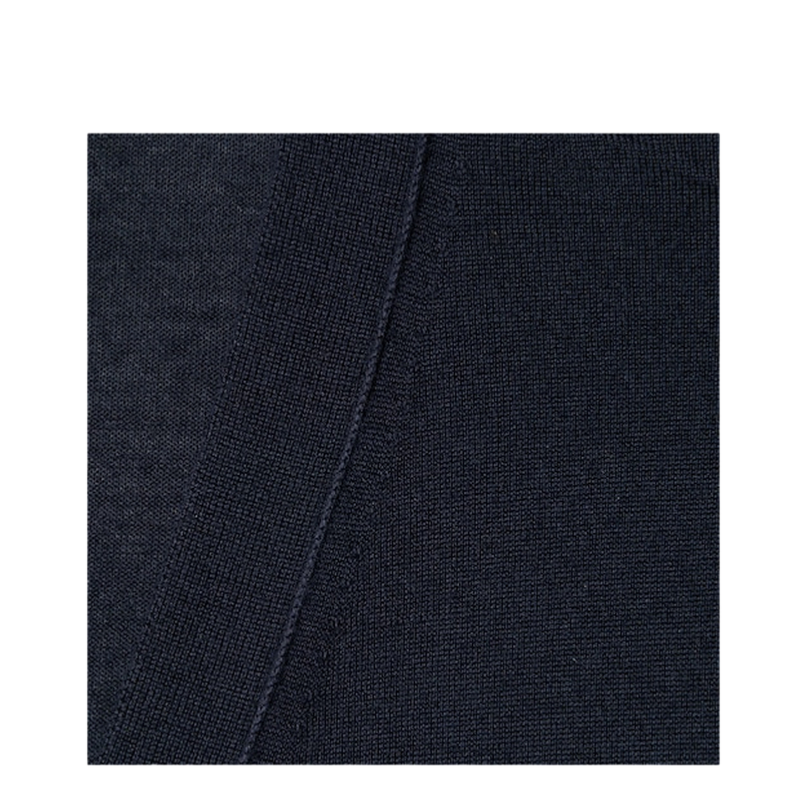 Extra Fine Cashmere Silk Cardigan in Navy