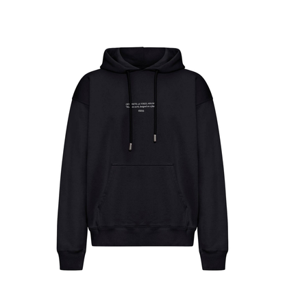 MAYFEYR - Off-White - Statement Black Cotton Sweatshirt - 44MBB085S26F009001