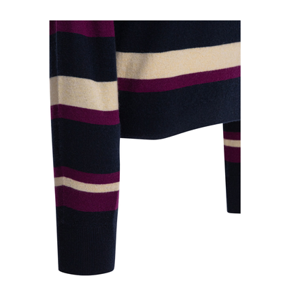 MAYFEYR - Guest In Residence - Collegiate Stripe Polo - W30310JMMIDCO