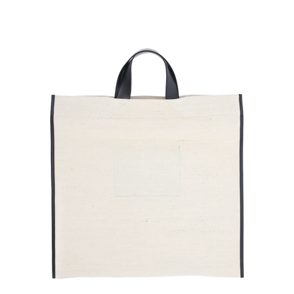 Sand Canvas Shopping Bag