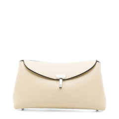 TOTEME PRE Mini Palmellato Leather Clutch - Shark