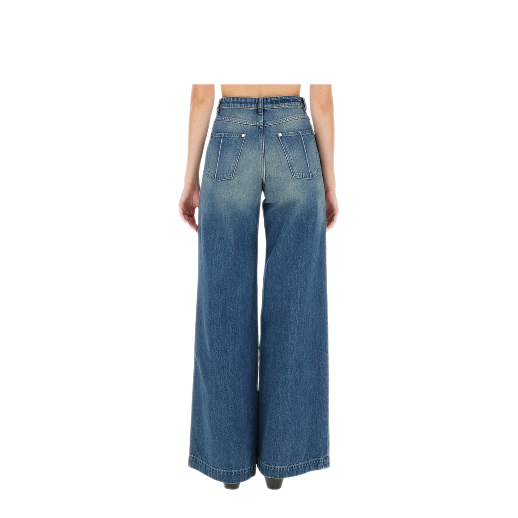 MAYFEYR - PETER DO - Wide Jeans - U171DECO053POWDERBLU