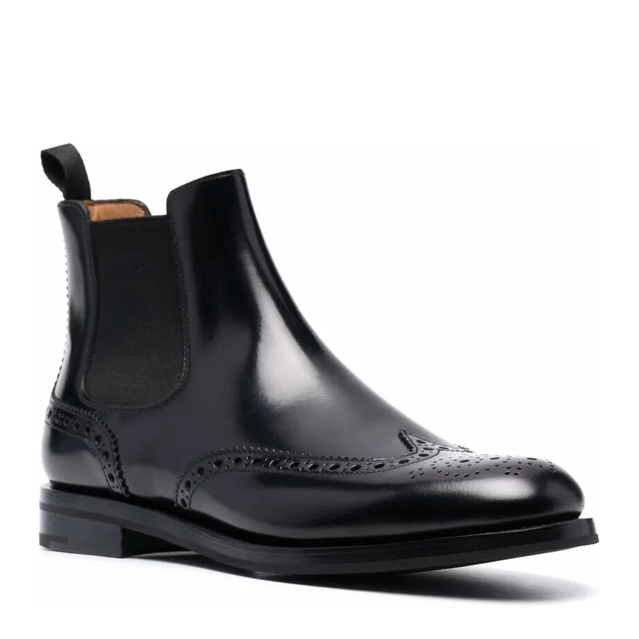 MAYFEYR - CHURCH`S - Charlize Brogue Detail Chelsea Boots - DT0001FB0009XVF0AAB