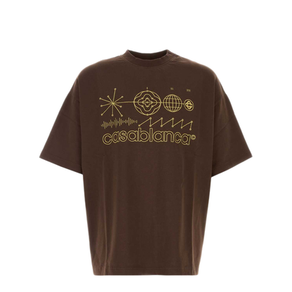 MAYFEYR - Casablanca - Dark Brown Jersey Code De Civilisation - MAW26JTS07801CODEDECIVIL