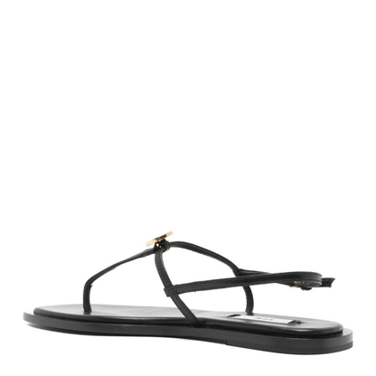 MAYFEYR - Toteme - Sandals Black - 263WAS0336LE0210001