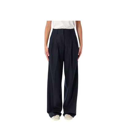 Pinstriped Trousers