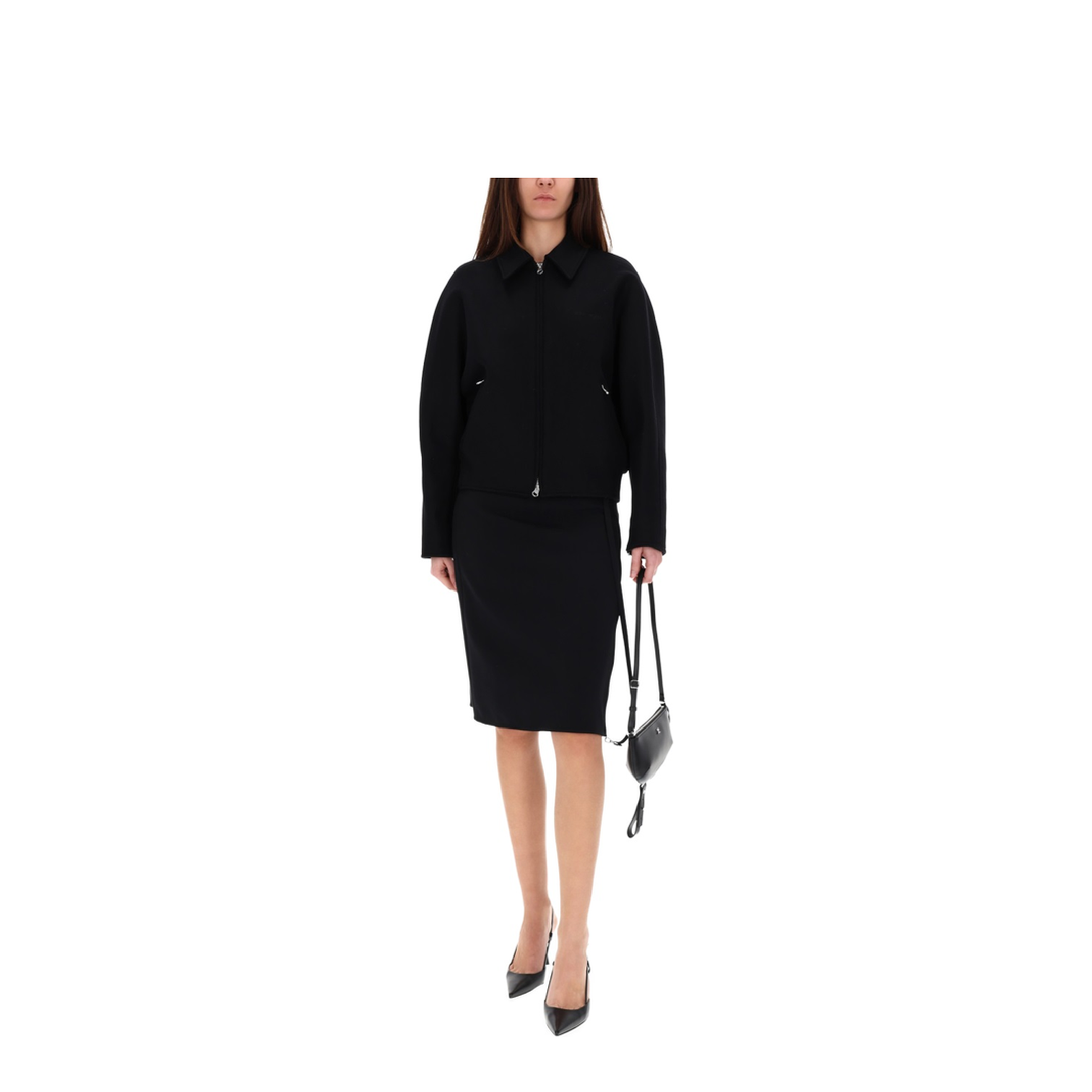 MAYFEYR - Courreges - Wool Bomber Jacket - 325CBL308WO01189999