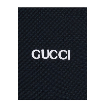 MAYFEYR - Gucci - Embroidered Cotton Pique Polo Shirt - 806250XJHH64003